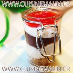 Verrine sauce chocolat