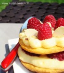 Tarte aux Framboises  Cuisine Malin.  Cliquez Pour Agrandir