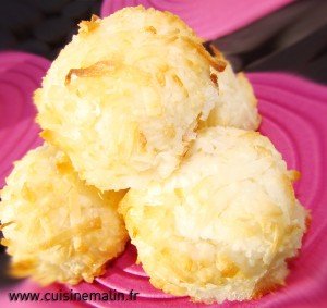 Dessert Rocher noix de coco Malin par Cuisine Malin, un vrai de Paradis à chaque bouchée