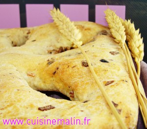  La Fougasse Provençale aux Olives 