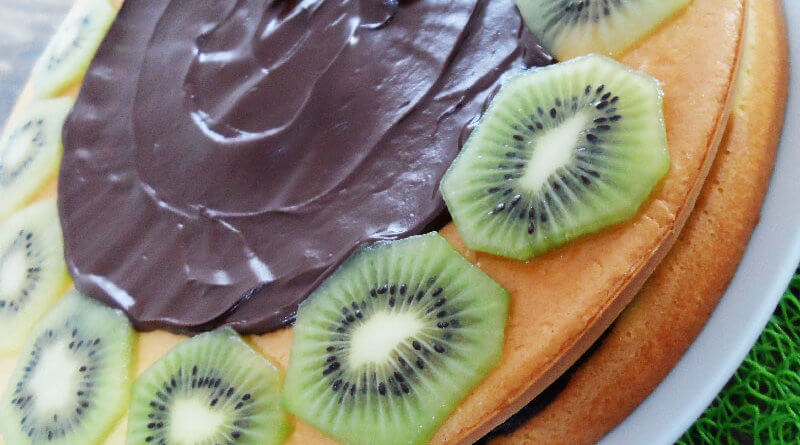 Gâteau Kiwis Chocolat Noir Cuisine Malin